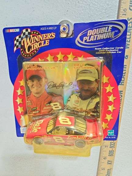 2001 Winner's Circle Dale Earnhardt and Dale Earnhardt Jr.