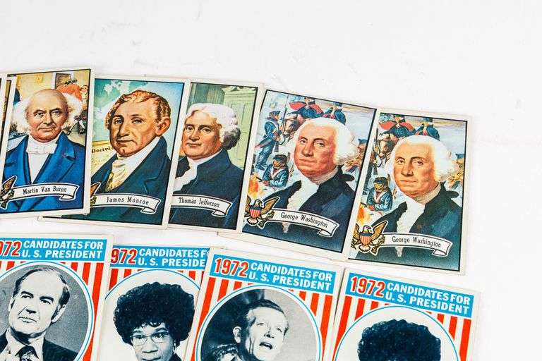 Vintage U.S. Political Cards- 1972 Candidates for POTUS and More
