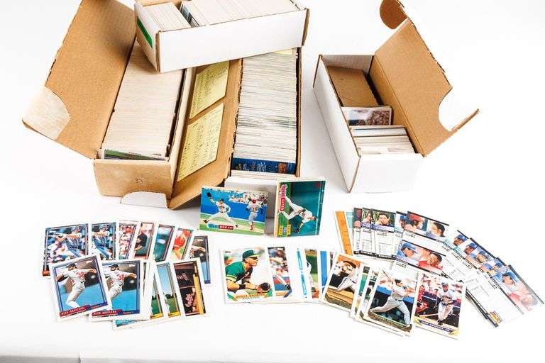 MLB Baseball Trading Cards 1992, 1993 and 1994