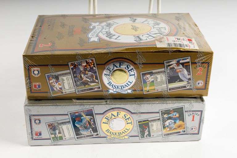 1992 Leaf Baseball Card Sets- Series 1 and 2