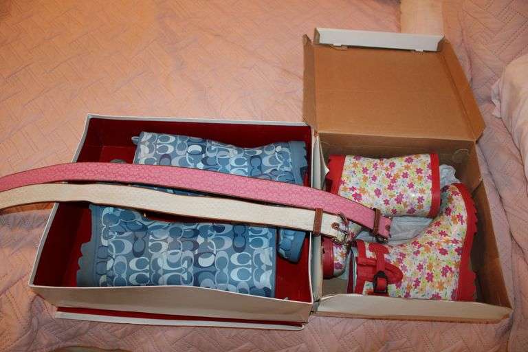 Coach Boots and Belts & Steve Madden Boots