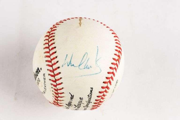 Will Clark Signed Baseball