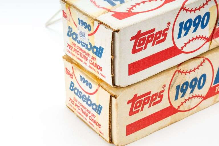 1990 Topps Baseball Card Set x 2
