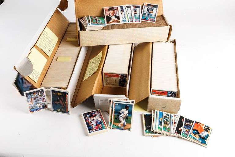Topps 1991, 1993 and 1994 MLB Baseball Cards