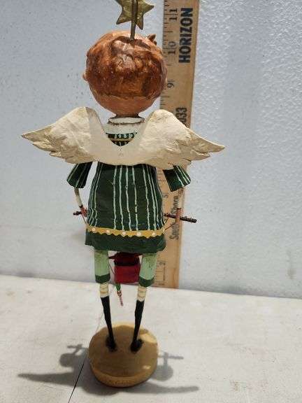 New In Box Lori C Mitchell ESC Christmas Puppeteer Angel Figure