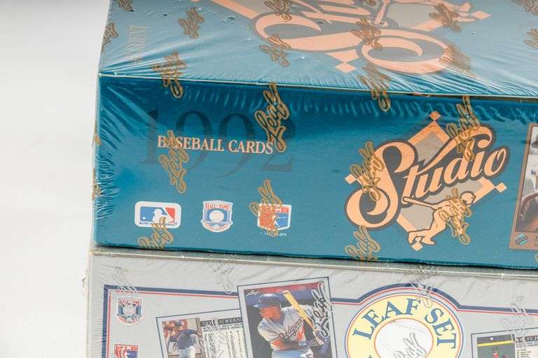 1992 Leaf Set Baseball Cards- 2 Sealed Boxes