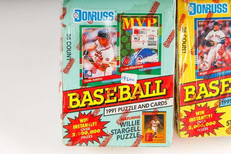 Donruss 1991 Puzzle and Cards- Series 1 and 2
