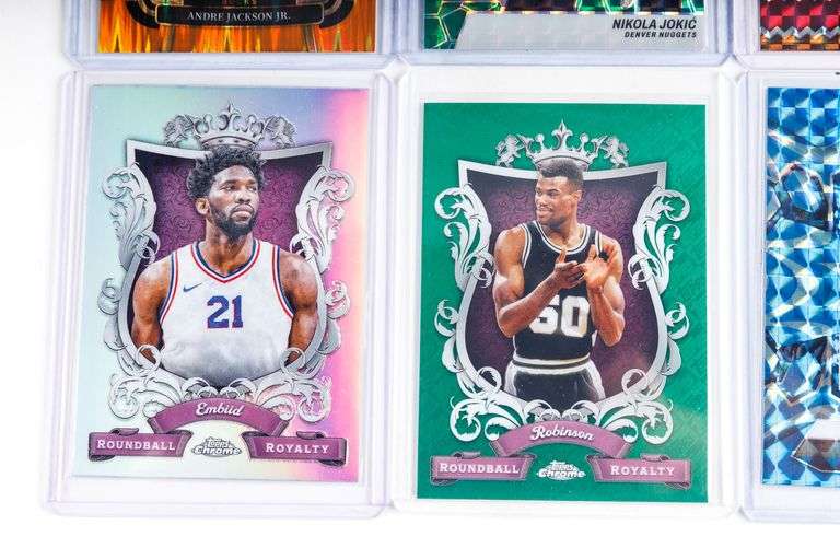 Panini Foil Basketball Cards- Kyrie Irving, Magic Johnson and More