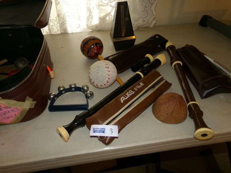 Recorders, Percussion Instruments, Talley Metronome