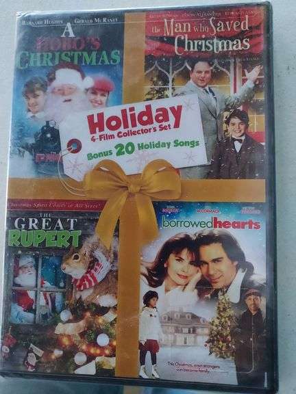 Holiday 4 Film Collector Set A Hobo's Christmas, The Man Who Saved Christmas, The Great Rupert and B