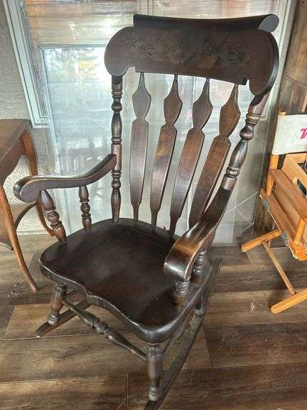 Solid Wood Rocking Chair