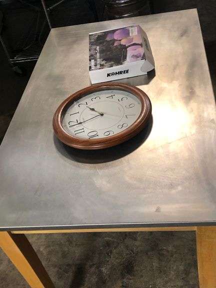 Metal Top Table & More