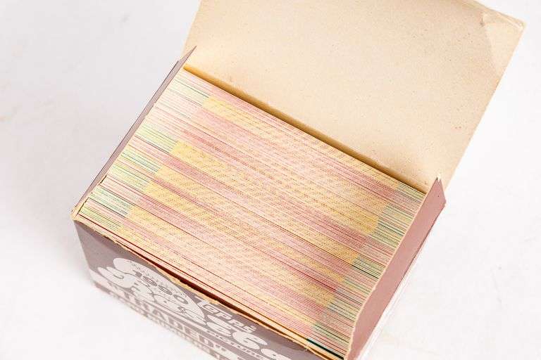 Topps 1989 and 1990 Picture Cards in Box