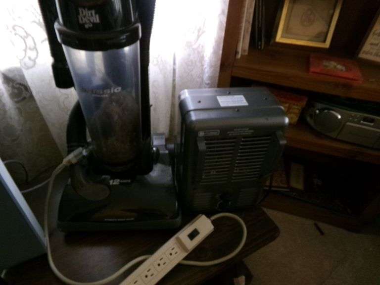 Dirt Devil Vacuum, Power Cord, Heater.