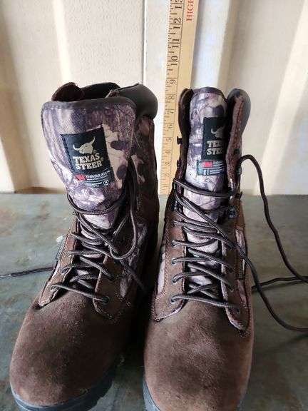 Texas Steer Size 12W Boots