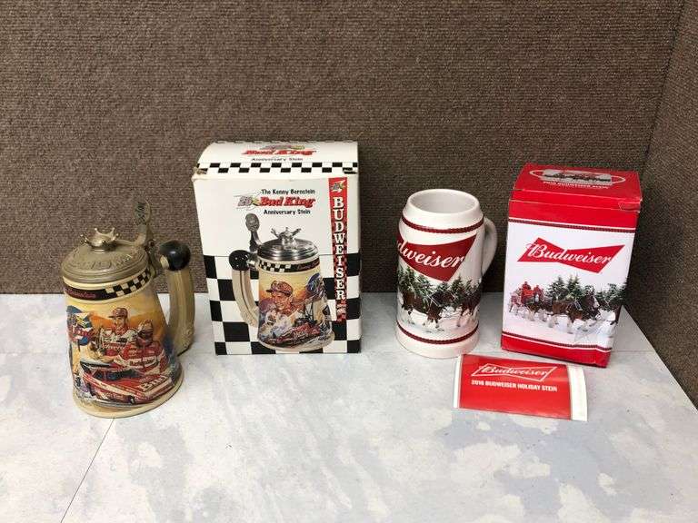 Budweiser Collectible Steins