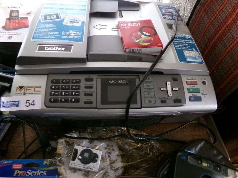 Misc. Electronics, Printer (Powers On), Cameras (Unknown Condition)