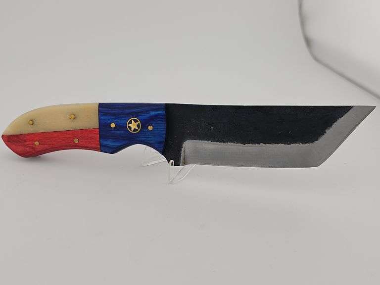 Patriot Carbon Steel Knife w/ Leather Sheath