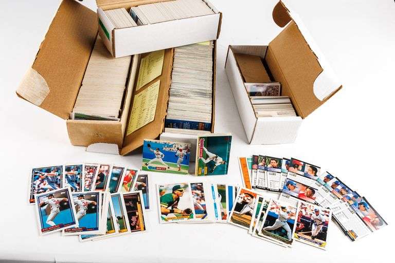 MLB Baseball Trading Cards 1992, 1993 and 1994