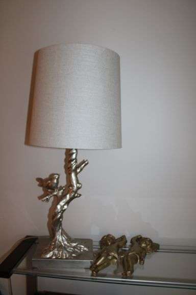 Tree Lamp & Cherubs