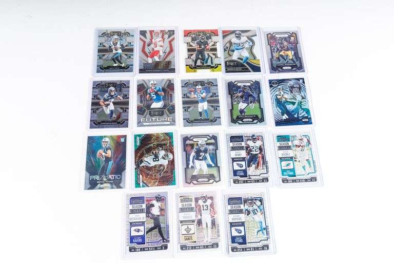 NFL Foil Football Cards