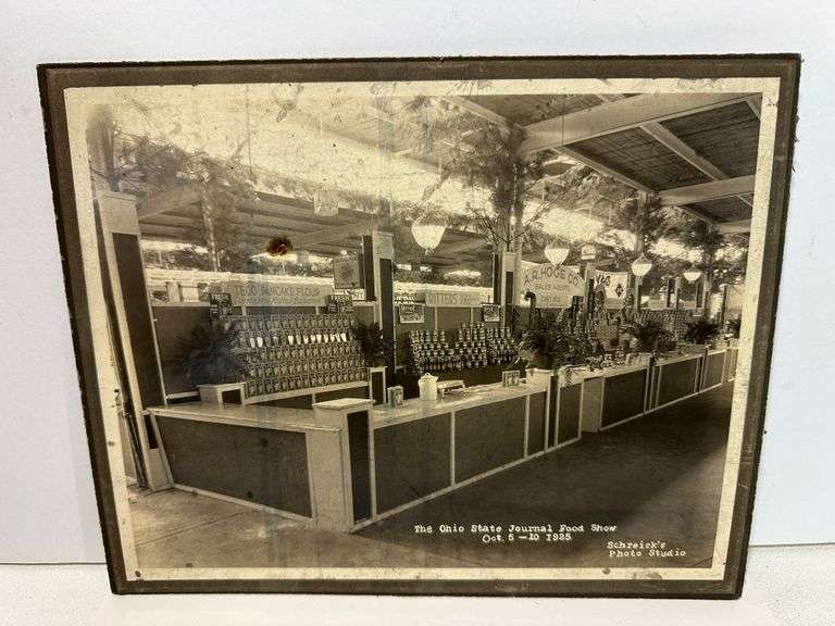 1925 Antique Ohio State Journal Food Show Photo