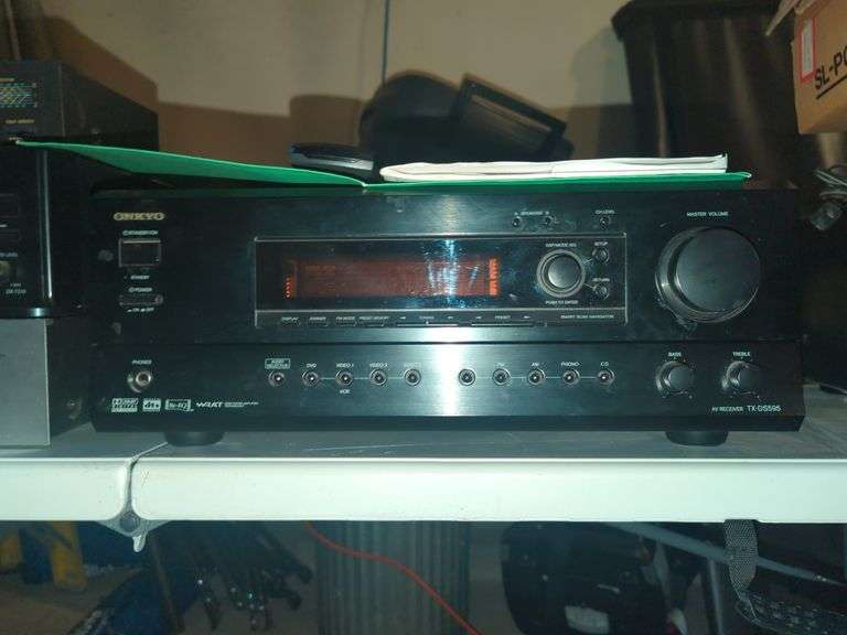 Onkyo TX-DS595 A/V Receiver with Dolby Digital, DTS, and Pro Logic II