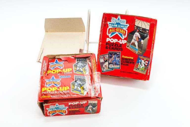 Donruss All-Stars Pop-Up Puzzle Cards