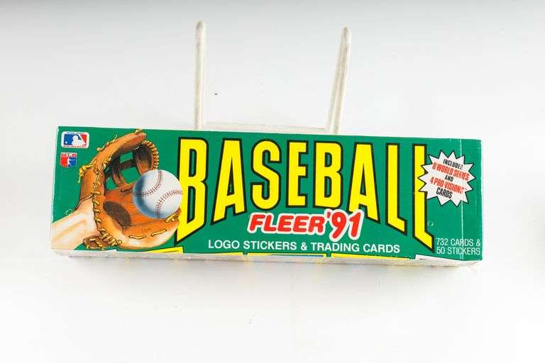 Sealed Box of Fleer 1991 Baseball Cards