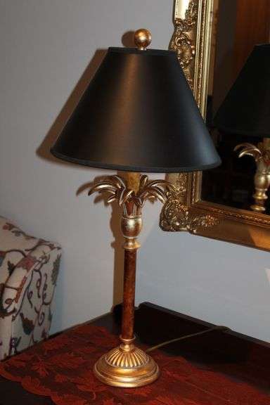 Gold & Bronze Table Lamp