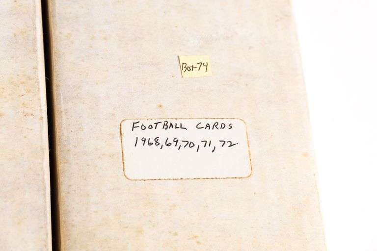 1960's-1970's Football Cards
