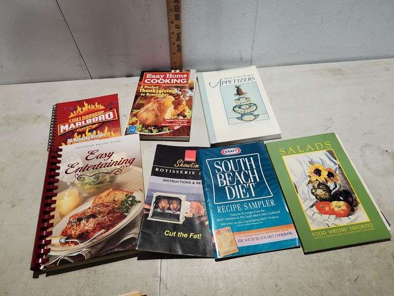 Assorted Cookbooks Kraft, Marlboro and more