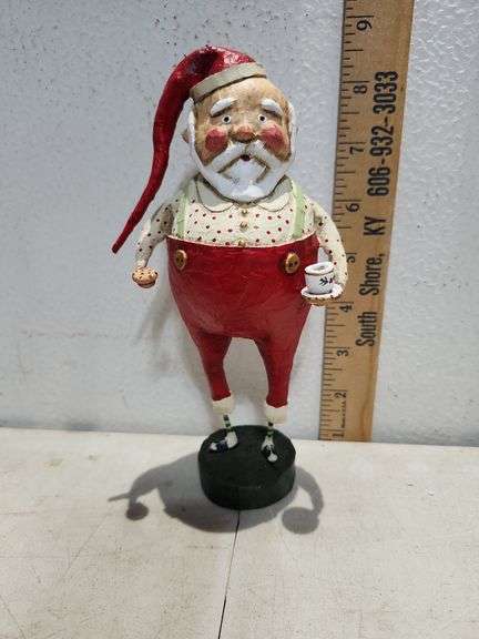 New in Box Lori C Mitchell ESC Mr. Claus Figure