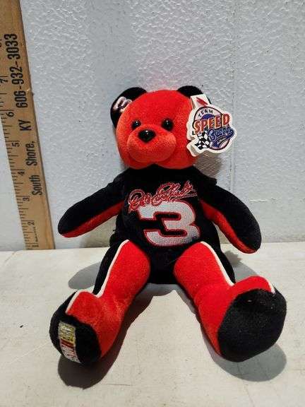 NASCAR Team Speed Bears Dale Earnhardt 3 Bear