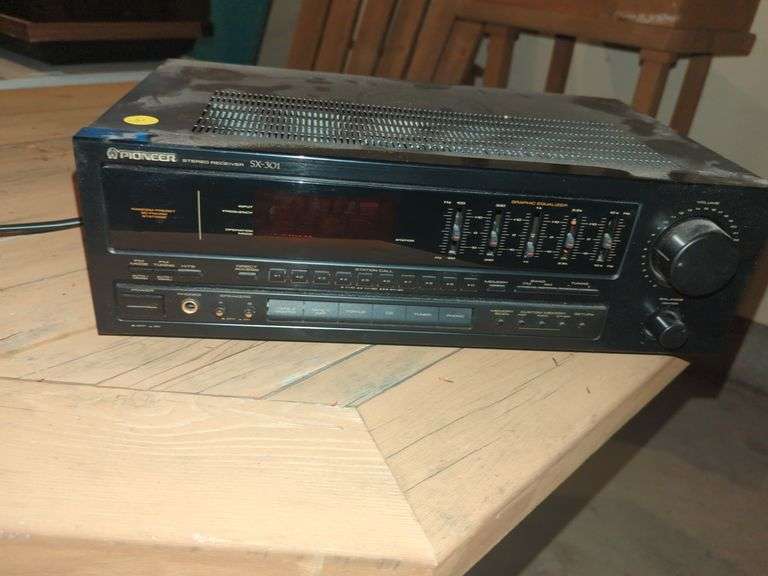 Pioneer Sx-301 Stereo Receiver
