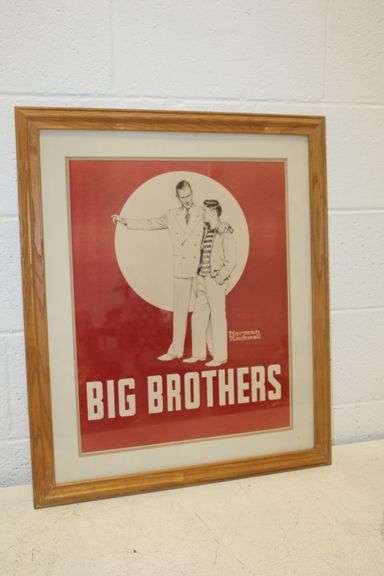 Norman Rockwell Big Brothers Print