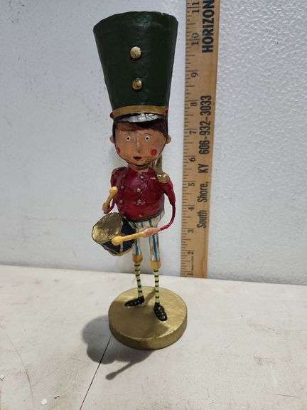 New In Box Lori C Mitchell ESC ME & My Drum Figure