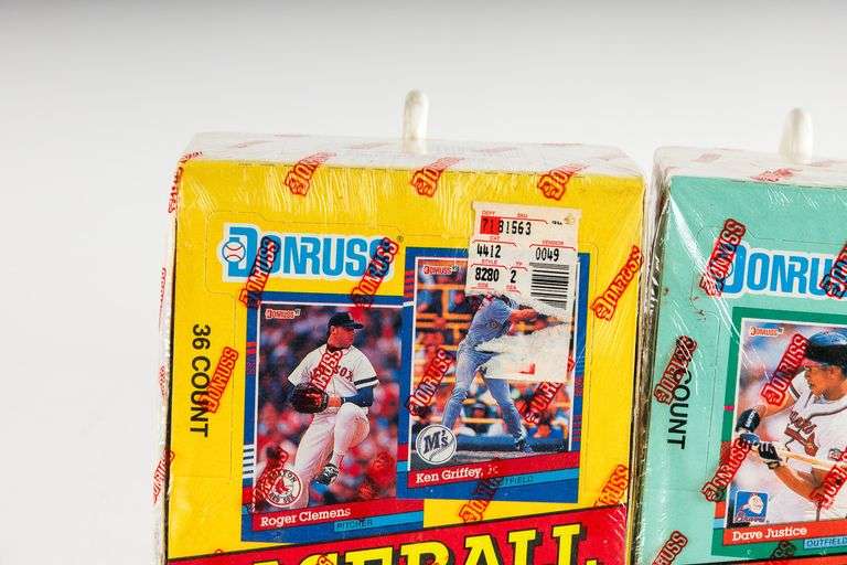 Donruss 1991 Baseball Puzzle and Cards- 2 Boxes