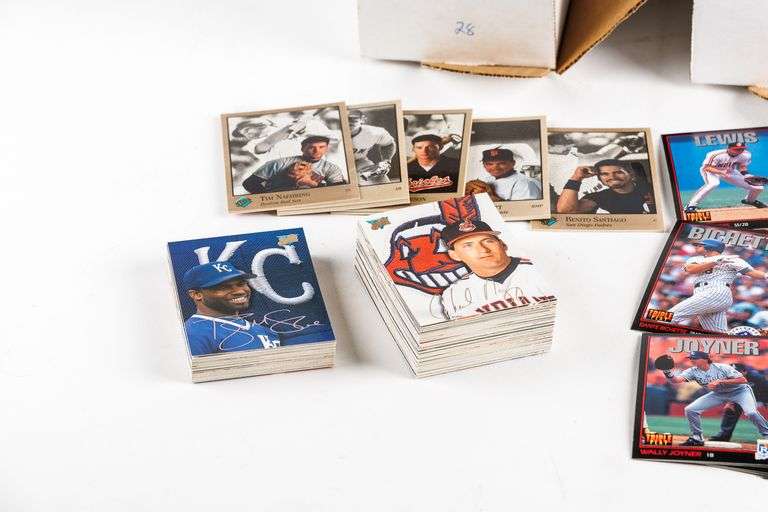 1992 and 1993 Leaf MLB Baseball Cards