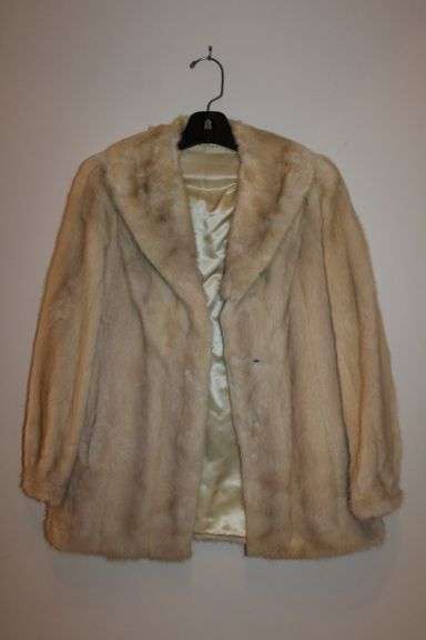 Champagne Mink Fur Coat