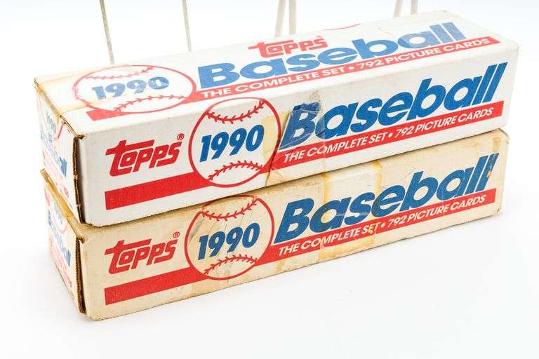 1990 Topps Baseball Card Set x 2