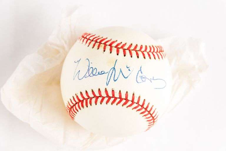 Willie McCovey Signed Baseball with COA