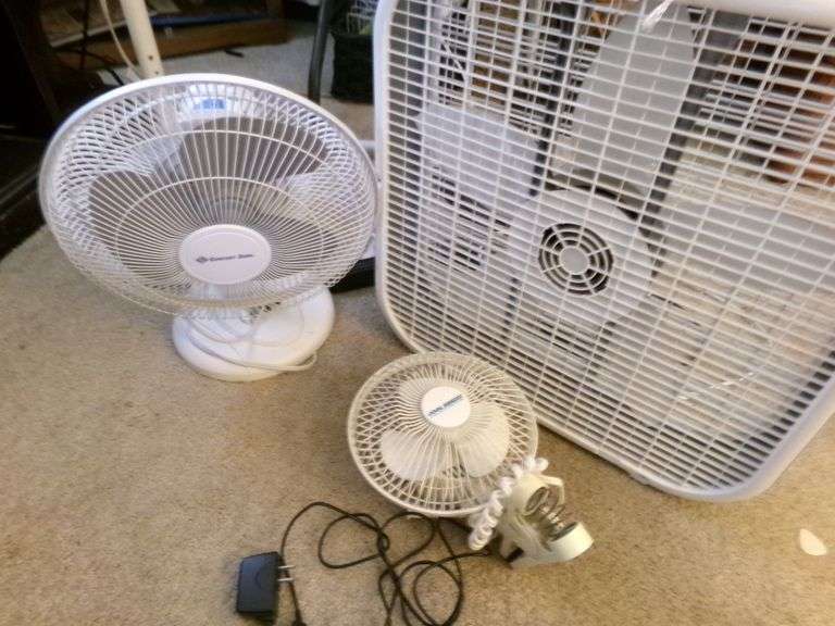 6 Fans Various Sizes