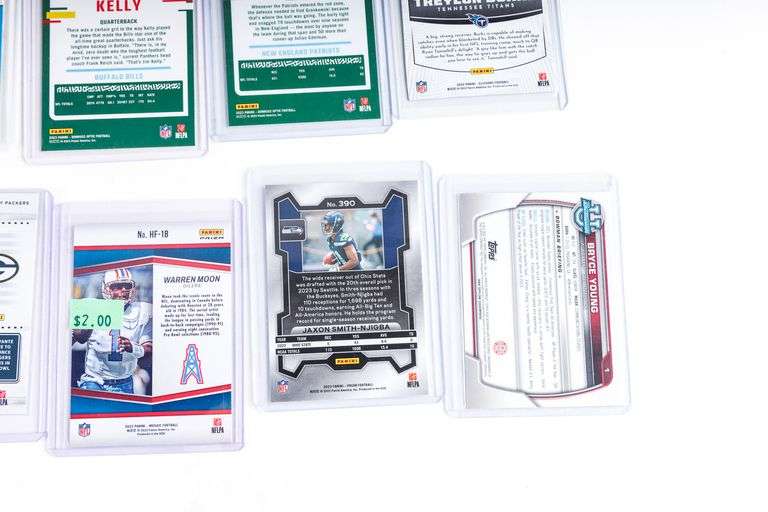 Modern NFL Foil Football Cards