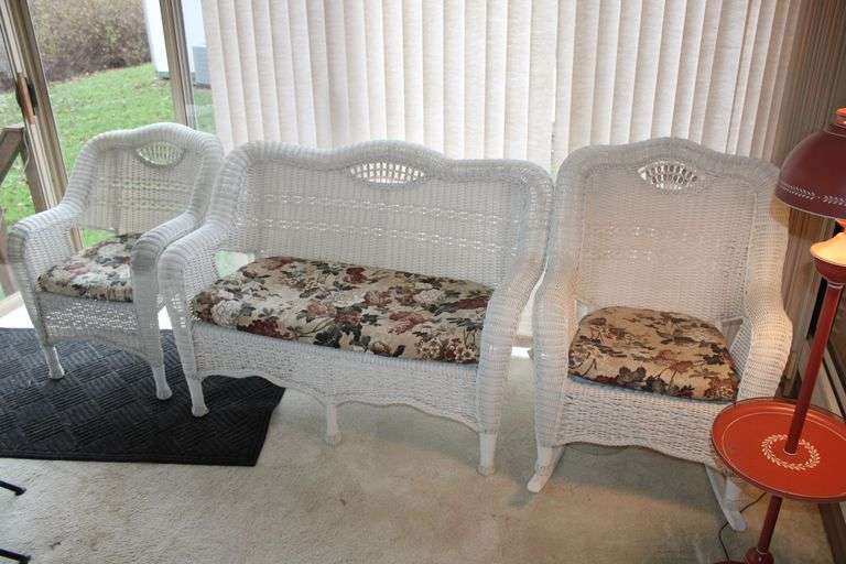 Wicker Patio Furniture Set