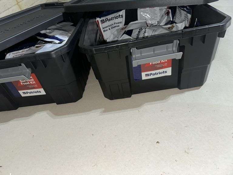 4 Patriots Food Survival Kits