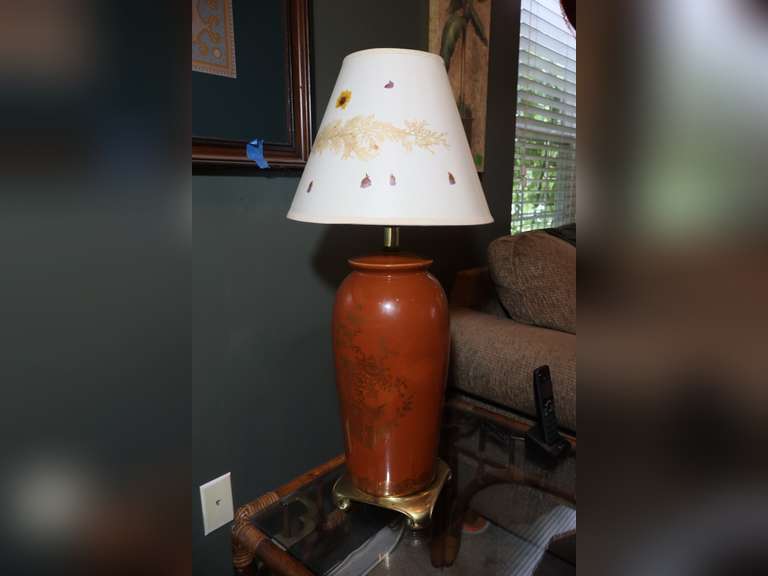 Asian Table Lamp