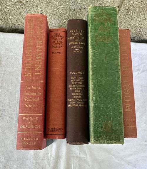 Vintage History Book Lot
