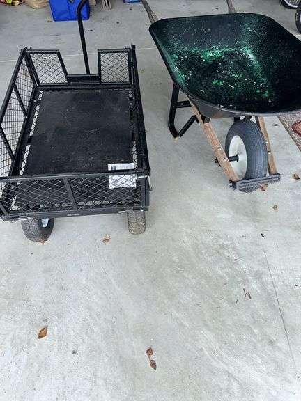 Utility cart + wheelbarrow