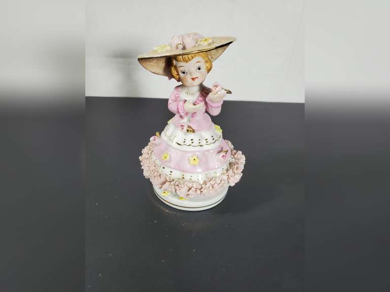 Vintage Napco Japanese Ceramic Doll